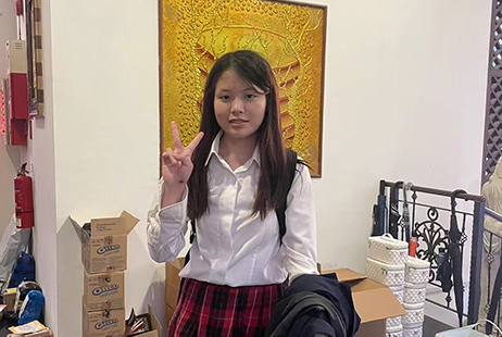 Mid-autumn Festival Celebration in student accommodations